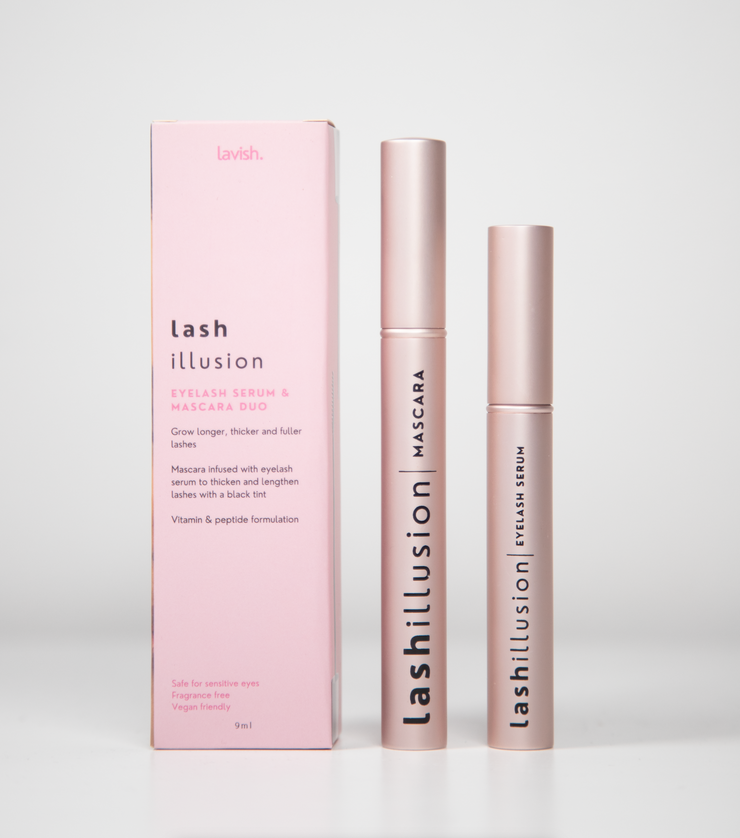 Lash illusion DUO - eyelash serum & mascara duo *PRE ORDER*